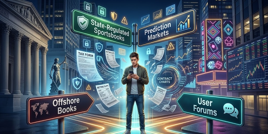 Prediction Market Tax Fights Show Why Beginners Should Compare “Legal,” “Unregulated,” And Offshore Betting Options Carefully